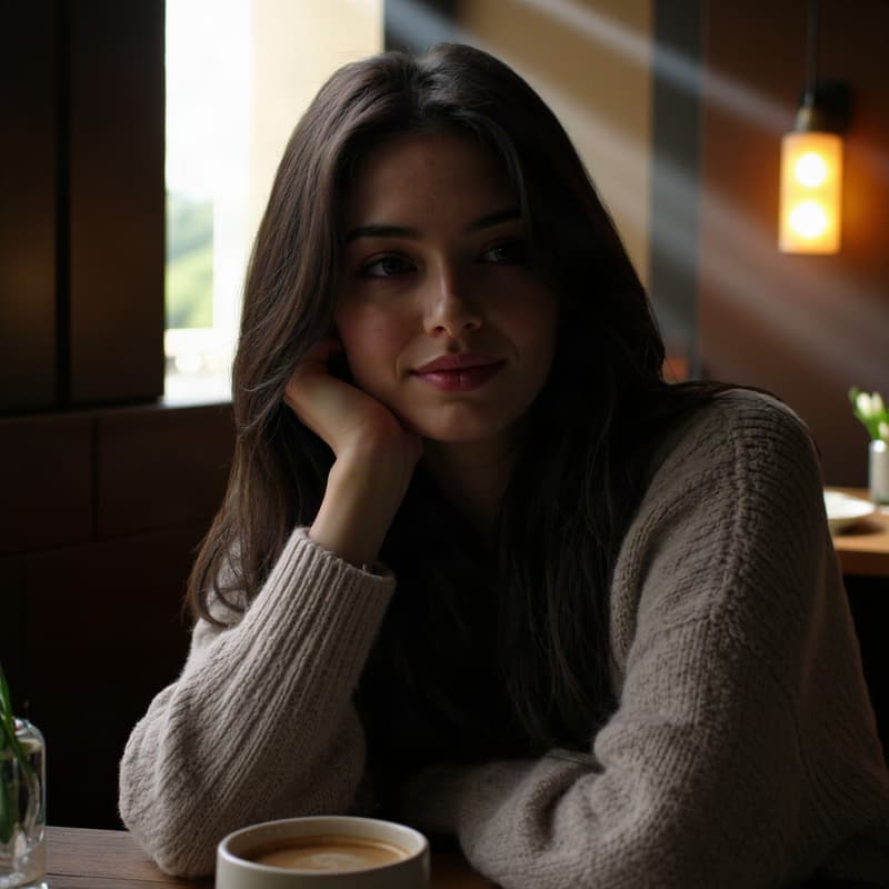 Portrait relit with cinematic backlight — After