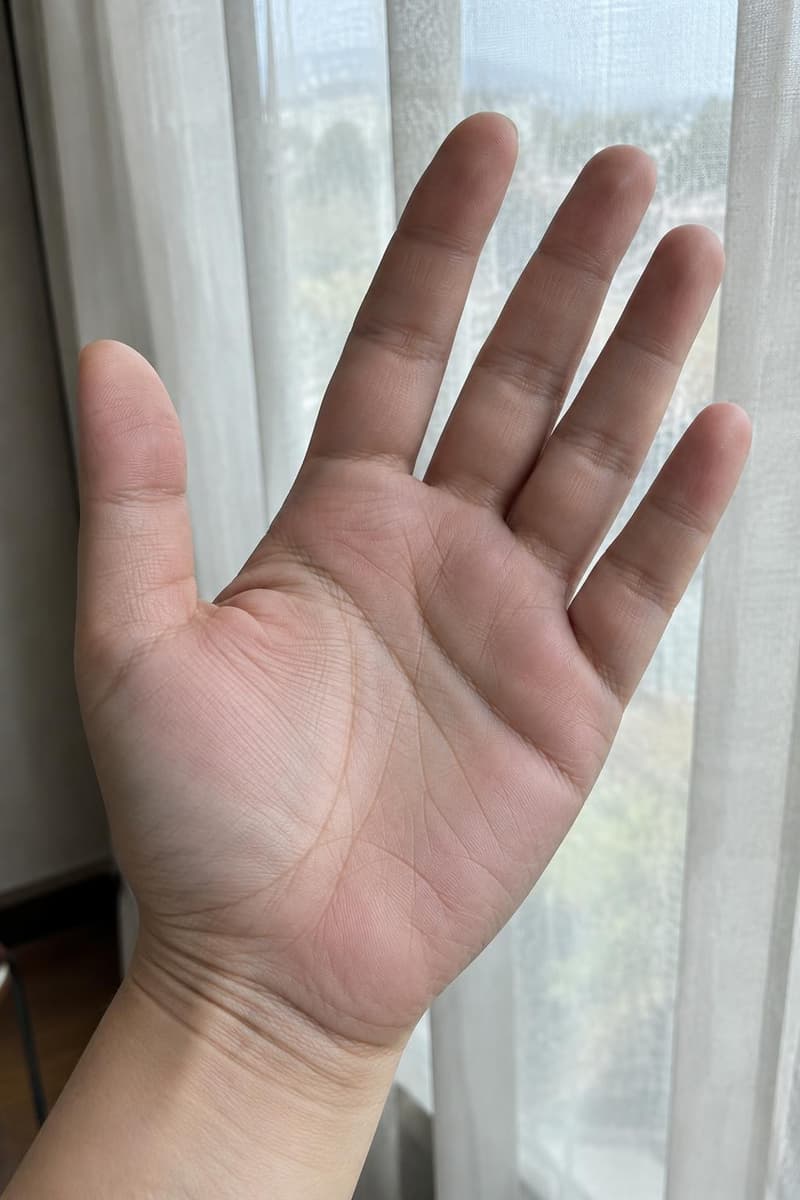 Luz suave de día, junto a una ventana — Antes