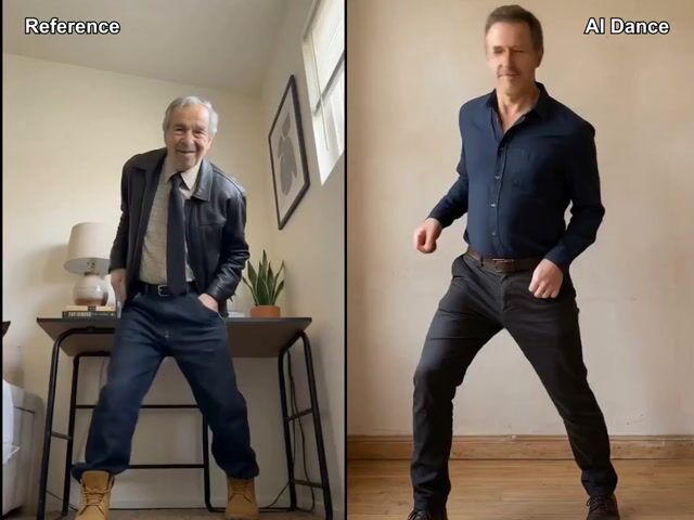 Sube una foto, elige un baile — la persona de tu foto copia los movimientos.
